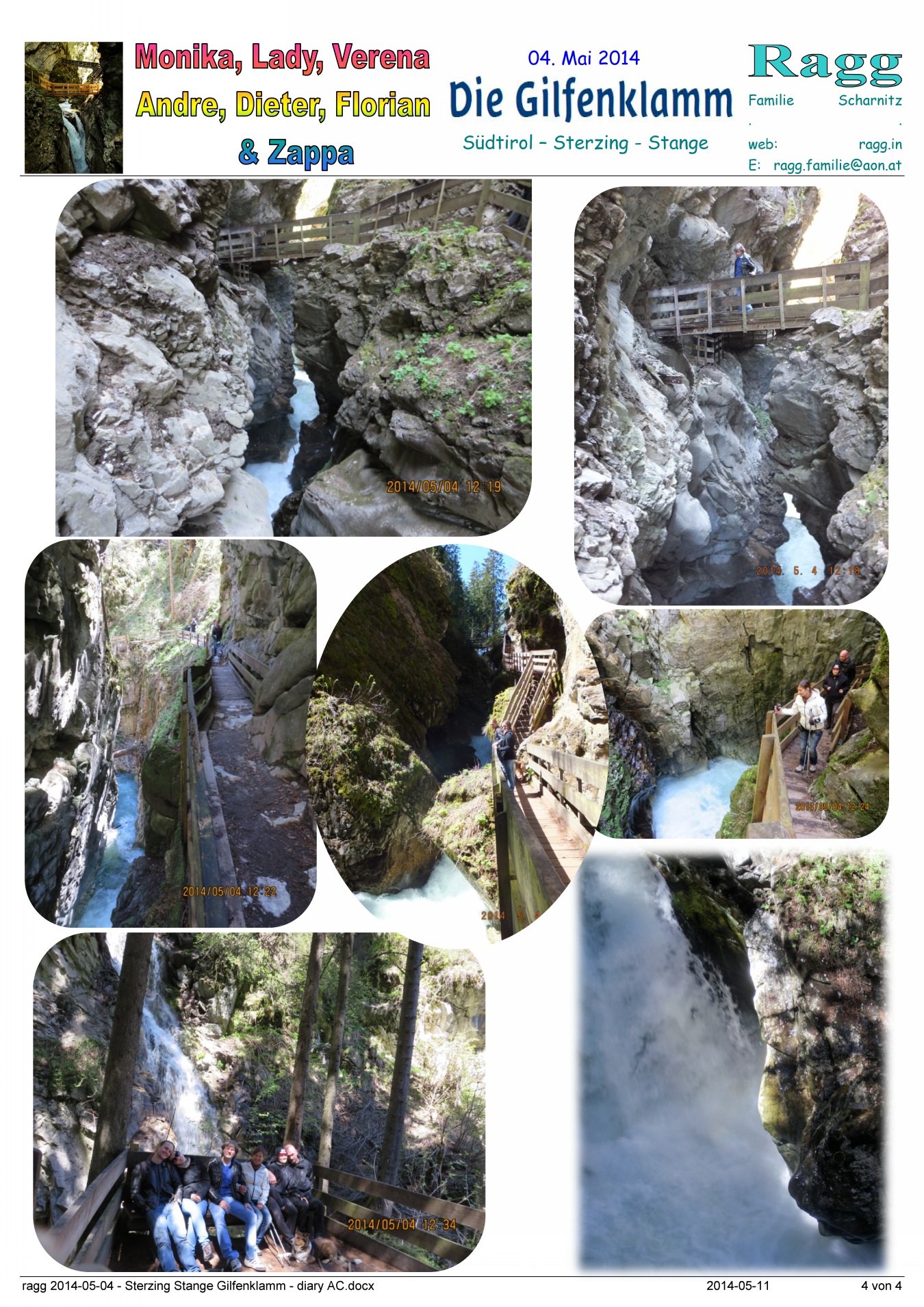 für web - ragg 2014-05-04 - Sterzing Stange Gilfenklamm - diary AC.docx 1 4